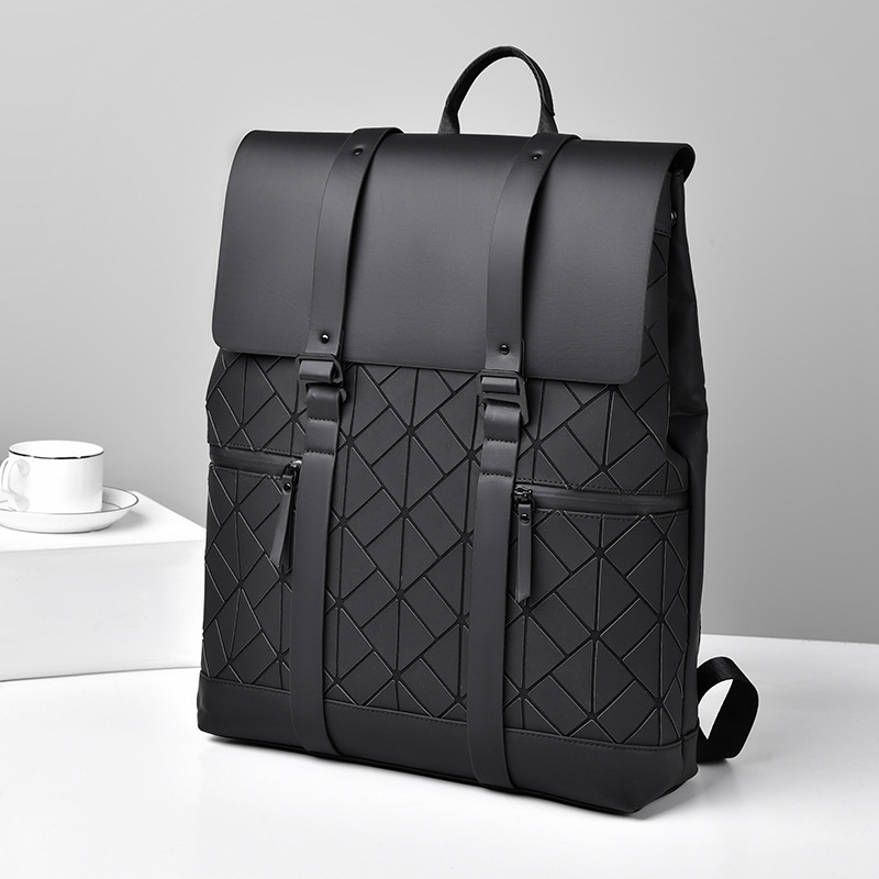 Cross-Border Foreign Trade Simple Business Backpack 2025 New Trendy Couple Backpack Large Capacity Laptop Backpack