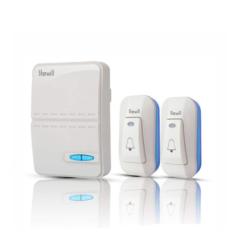 系列32首曲目带楼道提示音老人提醒门铃一拖二无线门铃CC13