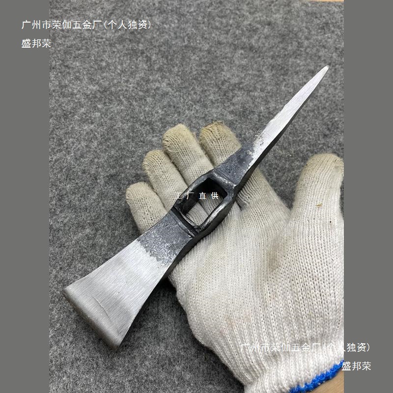 厂家全钢手工锻打十字镐高强度小洋镐尖镐户外锄头登山镐