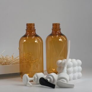 Advanced Shampoo Bottle Can Be Designed with a Press Pump Head 500ml Shower Gel Bottle Packaging Plastic Bottle Wholesale