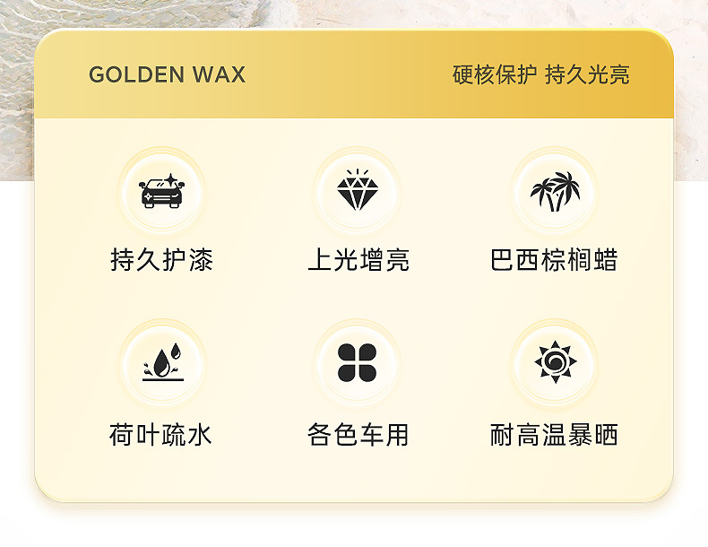 Car Wax for Car Maintenance, Polish, Protection, Dustproof, Waterproof, Car Polishing, Waxing, and Decontamination