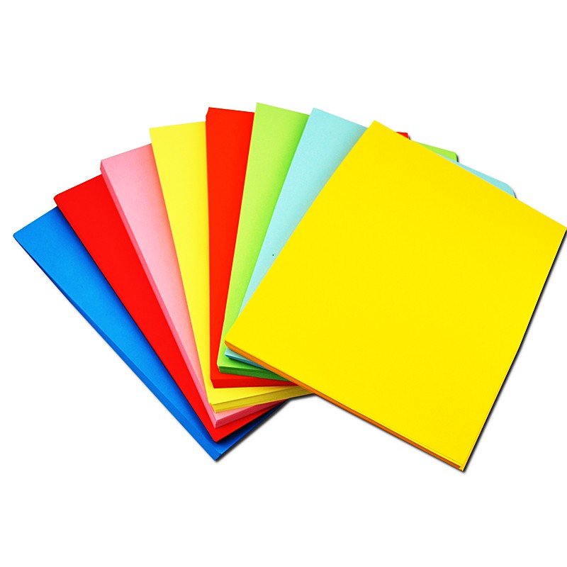 Cuadrado 5 * 5 cm color mezclado colorido papel de mano infantil papel de corte de papel papel blando papel laminado a mano