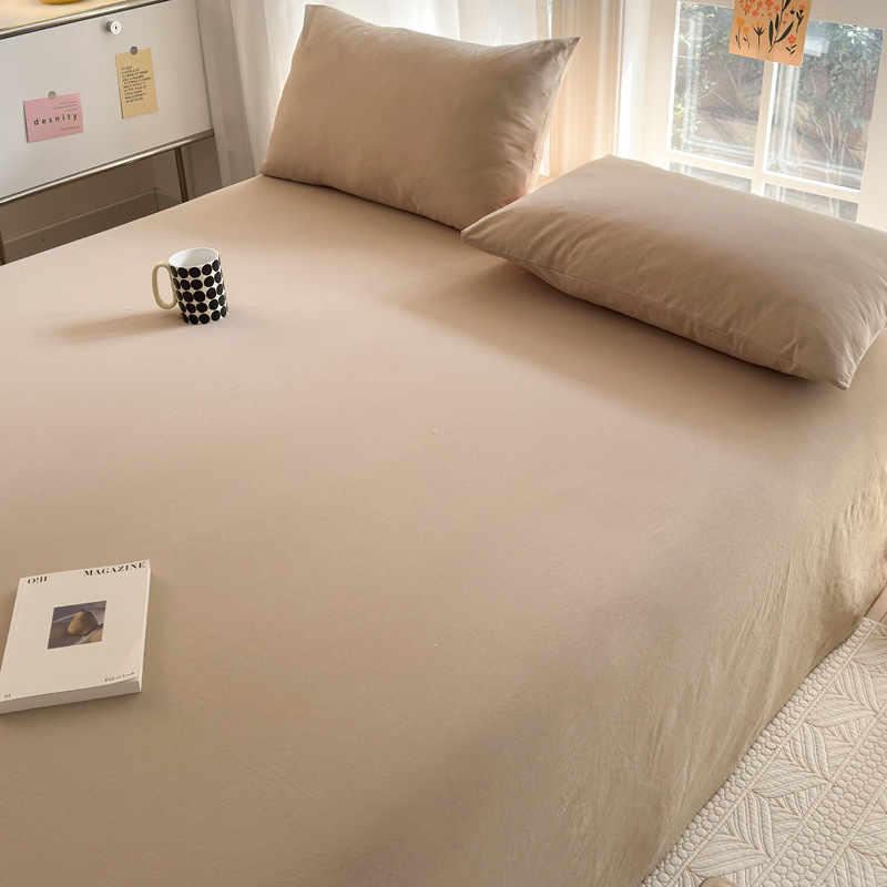 Algodón lavado de algodón caqi-A