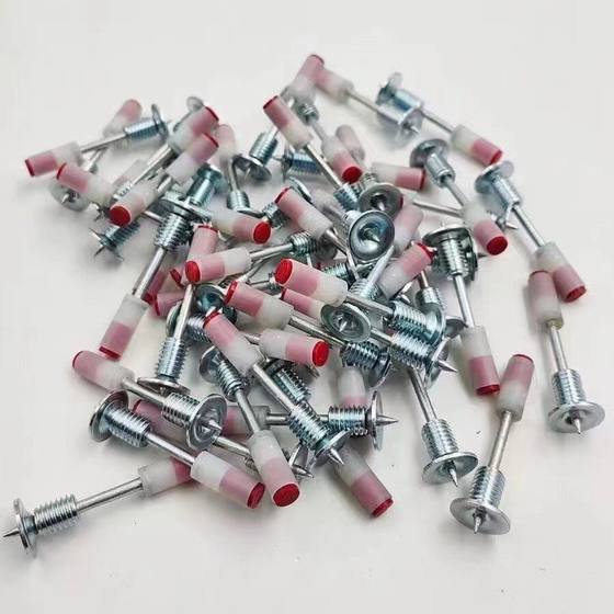 New expansion screw factory direct thread integrated nail thread nail gun nail M8 thread M10 nail expansion screw