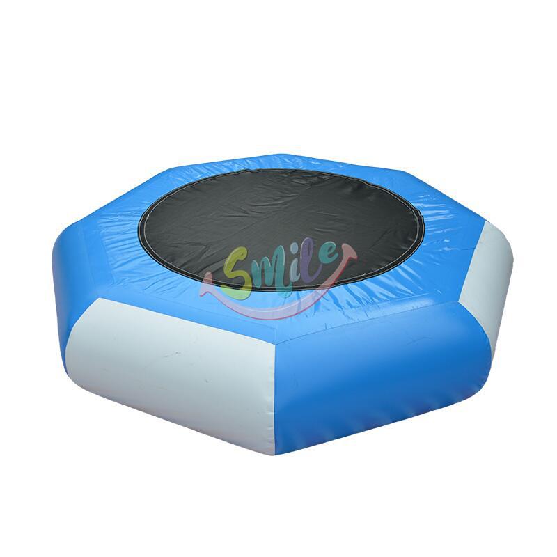 Water Trampoline Ocean Park Inflatable Disc Bouncing Trampoline Ocean Ball Pool Ufo Leisure Toy Bouncing Bed