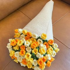 花束毯子手工材料包创意折叠铃兰花茉莉花玫瑰花制作编织