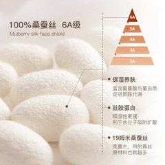 23 New Silk Blackout Sleeping Eye Mask 100% Mulberry Silk Relieves Fatigue Eye Protection Skin Friendly Breathable Forehead Widening