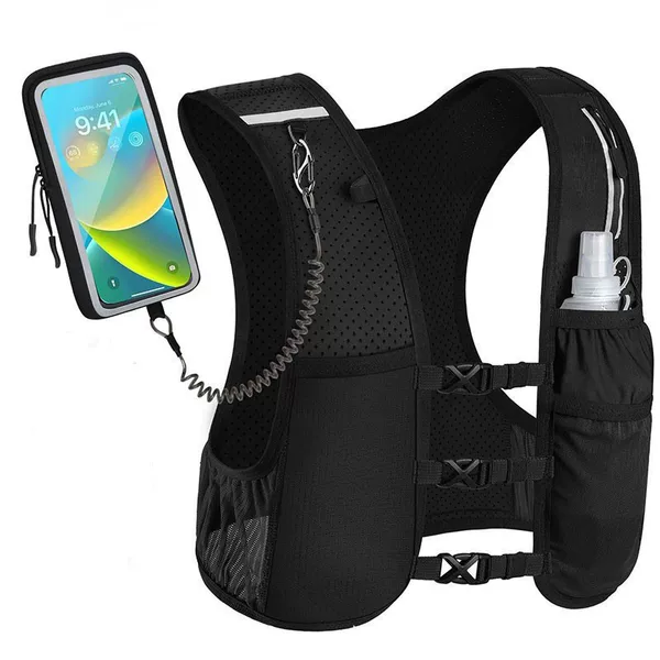 Cross-Border Running Backpack, Outdoor Water Hiking Vest, Marathon Hiking Backpack, Men's and Women's Cycling Vest