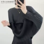 圆领宽松长袖时尚上衣