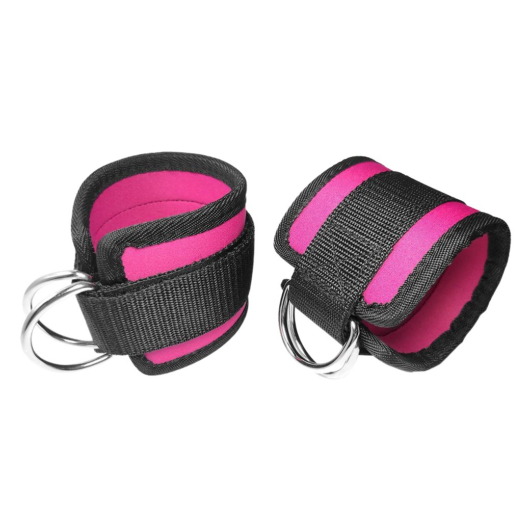 Correa para el tobillo de taekwondo entrenamiento de la fuerza de la pierna Deportes equipo de protección de soporte de peso cinturón de refuerzo Anillo de pie pórtico hebilla mancuerna