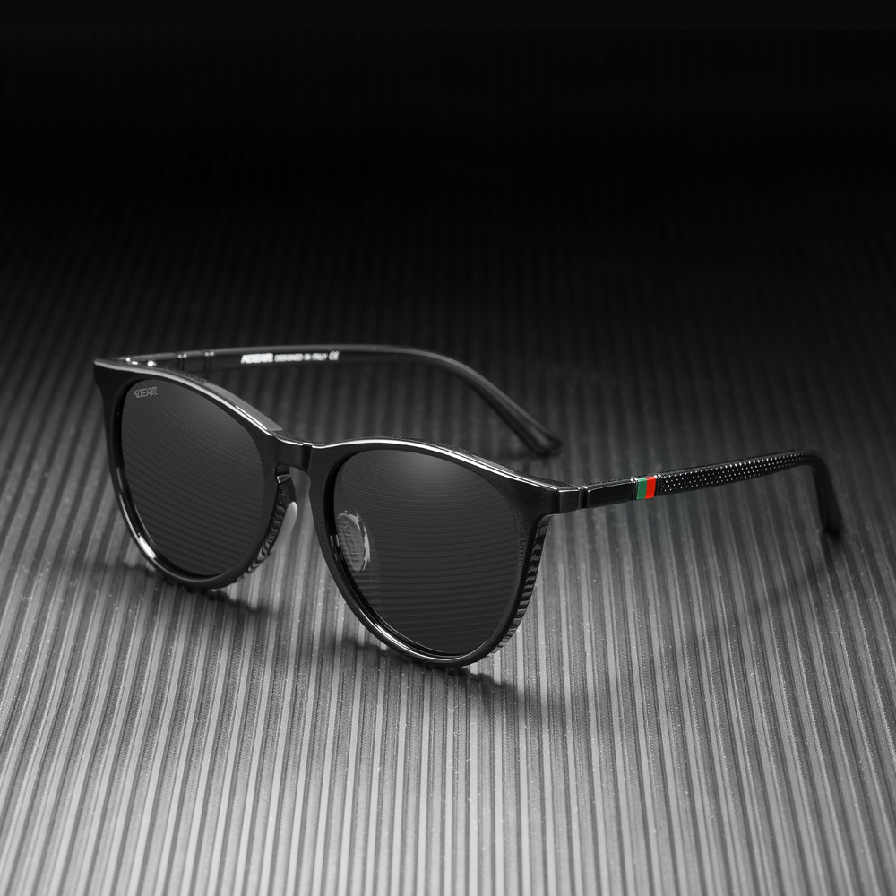 50g Weight Full Frame Glasses Structure Sunglasses Classification Tac, UV400 Protection Lens Material Round Frame Glasses Style Travel, Daily Occasion Solid Color Pattern Unisex Gender Casual Style Casual Solid Color Tac UV400 Protection Round Frame Full Frame Sports Sunglasses 9