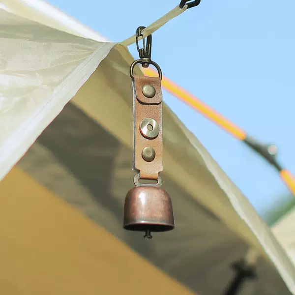 Outdoor Bell Pendant Accessories, Bell Keychain, Cowbell Accessories, Pet Pendant, Bear Bell, Camping Accessories