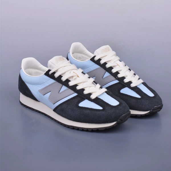 Black and light blue