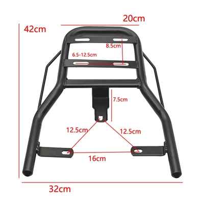rack rear shelf tail box | Other Electric Vehicle Accessories - f6-iron-shelf