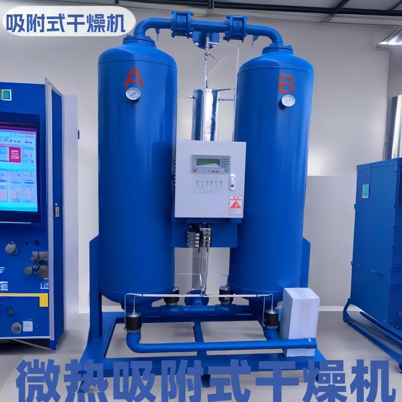 吸附式干燥机厂家直销13立方压缩空气微热再生吸附式干燥机应用于