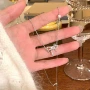 通体个性环保铜珍珠锁骨链