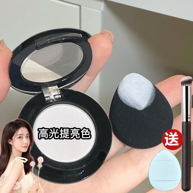MYHO マットチーク両用アイシャドウパレット、繊細で長持ち、明るく色付き、若い女の子向けの初心者単色アイシャドウ|undefined