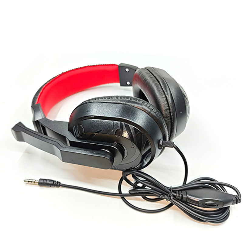 Single-hole over-ear wired headset for computer and office use, with microphone for calls, compatible with mobile phones and laptops, dual-hole headset Single-hole over-ear wired headset for computer and office use, with microphone for calls, compatible with mobile phones and laptops, dual-hole headset