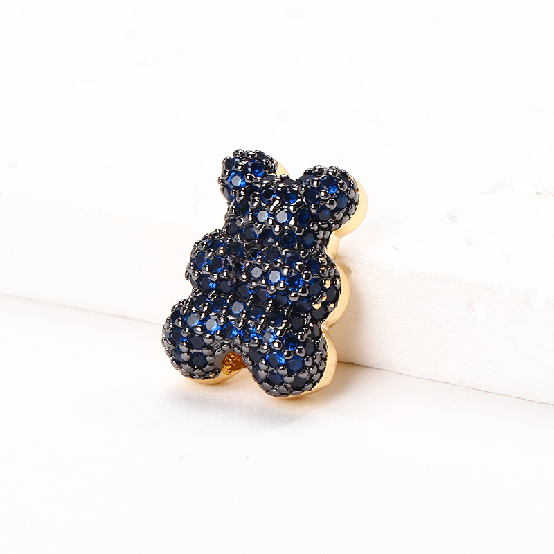 Cute Animal Copper Inlay Zircon Charms display picture 8