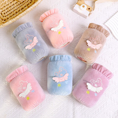Women's Short Cartoon Fleece Sleeve Socks for Children and Students, Factory Wholesale