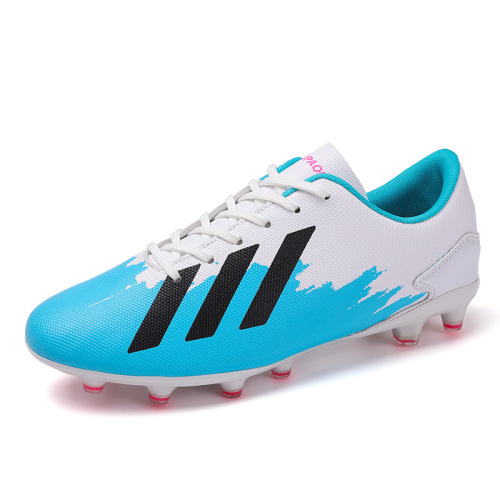 X19 Football Shoes for Men and Women, Youth with Crumbles, Anti-slip and Wear-resistant Training Shoes, Competitive AG Long Nail Football Sports Shoes