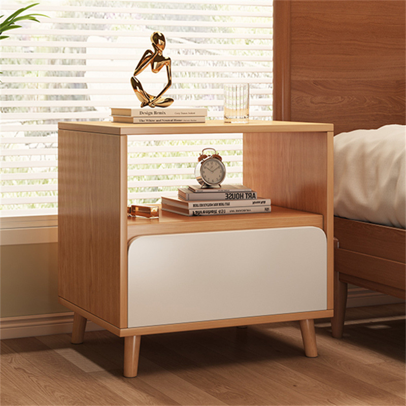 Mesita de noche moderno minimalista dormitorio mesita de noche gabinete de almacenamiento simple mesita de noche del hogar rack de almacenamiento pequeño apartamento armario