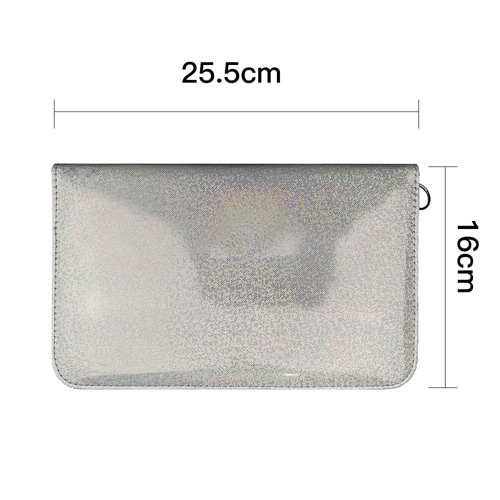 Herramientas de tejido blanco brillante aguja de anillo acoplada aguja de anillo desmontable un conjunto de 13 paquetes de embalaje PU