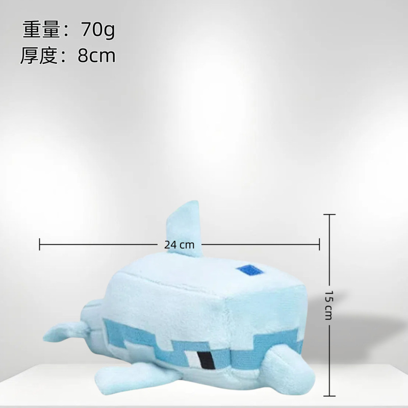 我的世界苦力怕JJ怪公仔周边抱枕方块玩偶末影龙毛绒玩具儿童礼物|undefined