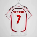 Ac white short-sleeved custom size 7