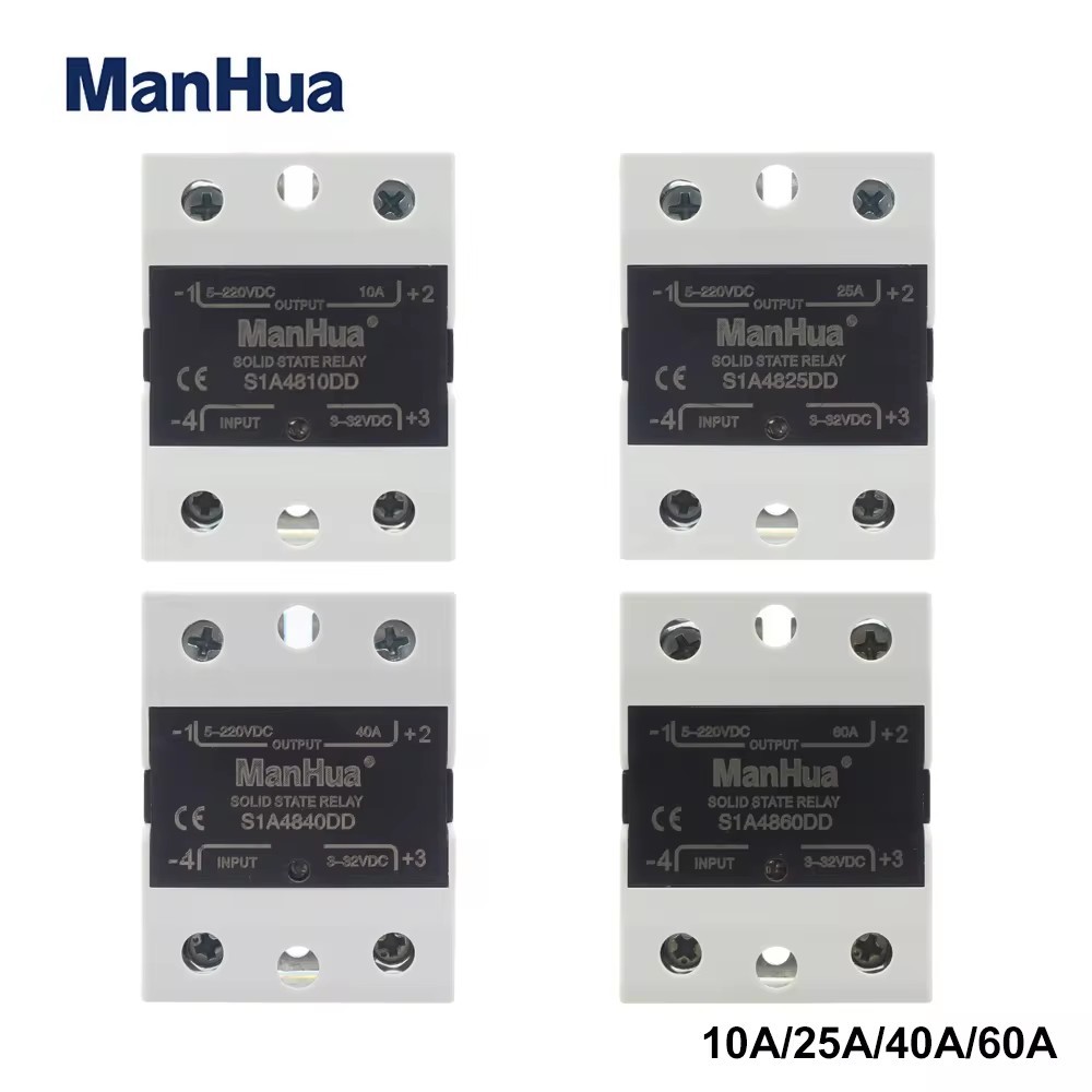 单相固态继电器SSR DC-DC 10A-120A 3-32VDC输入 5-220VDC输出