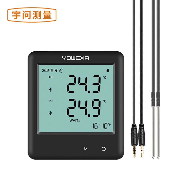 Акустооптическая сигнализация рекордера низкой температуры YDP-700E завод по производству двухканальных внешних датчиков температуры