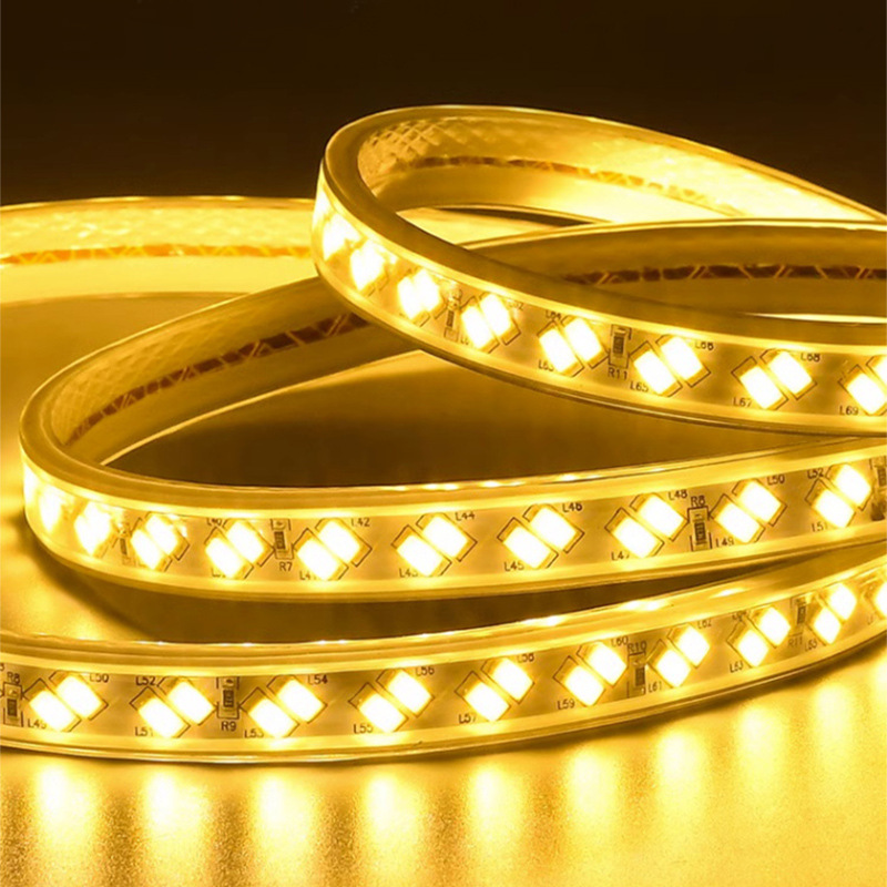 Sala de estar 5730 brillante doble fila de alta presión LED barra de luz al por mayor interior al aire libre 2835 Luz de tres colores impermeable LED tira de luz