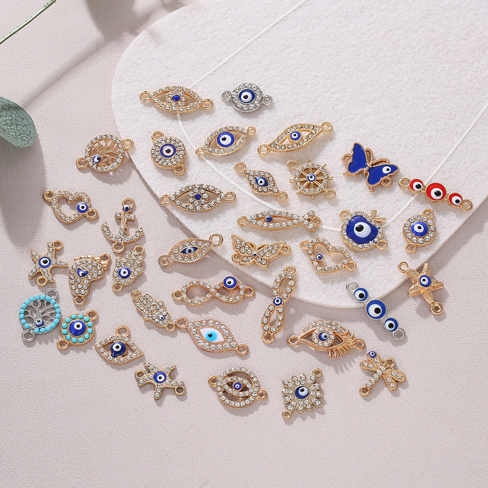 Plating Design 1 Set Alloy Devil'S Eye Dragonfly Fashion