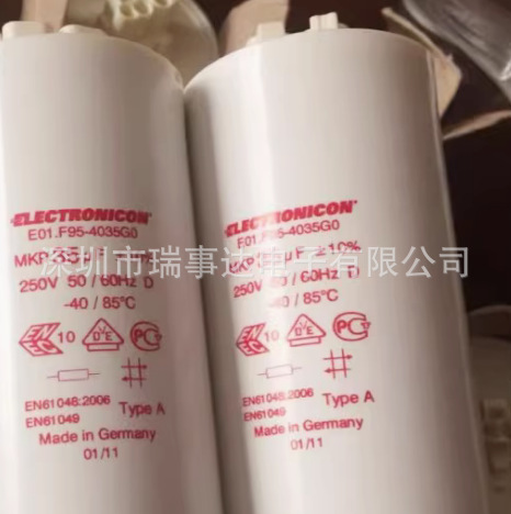 全新ELECTRONICON E62.D81-402E20 MKP 4UF 1000VAC 电容器