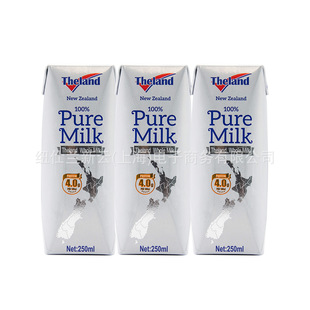 Theland/�~���m 4.0g�����|���}ȫ֬��ţ��250ml*3 �����m�M��
