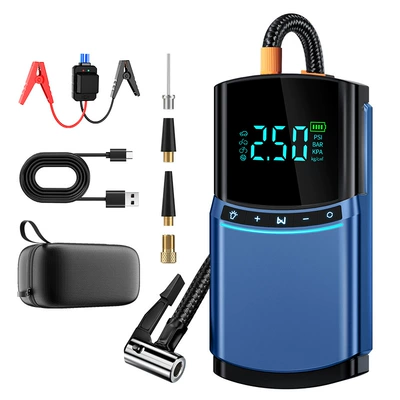 Car air pump Hava nasosu - bn03-blue-smart-clipeva-bag-10000mah
