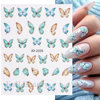 Nail stickers, fake nails, adhesive sticker for nails, suitable for import, new collection, 3D, wholesale