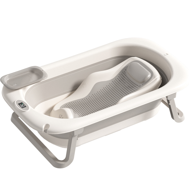 Bañera para bebés, bañera, bebé plegable, niño pequeño, sentado y acostado, cubo de baño grande, hogar para niños, productos para niños recién nacidos