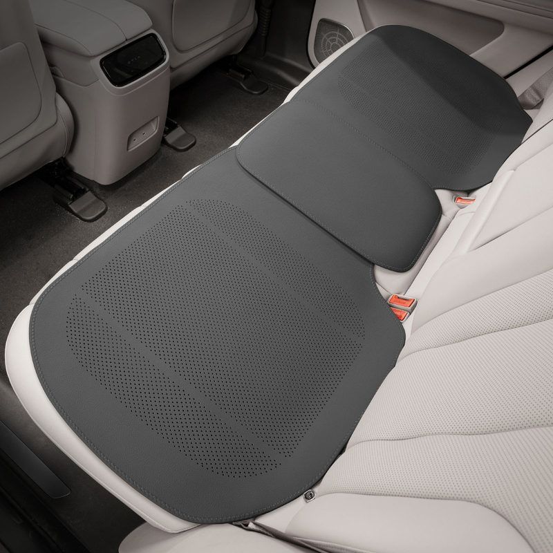 Seat cushion, seat cover | Mercedes-Benz for Mercedes-Benz BYD - b-full-coverage-thin-noble-black-rear-row-single