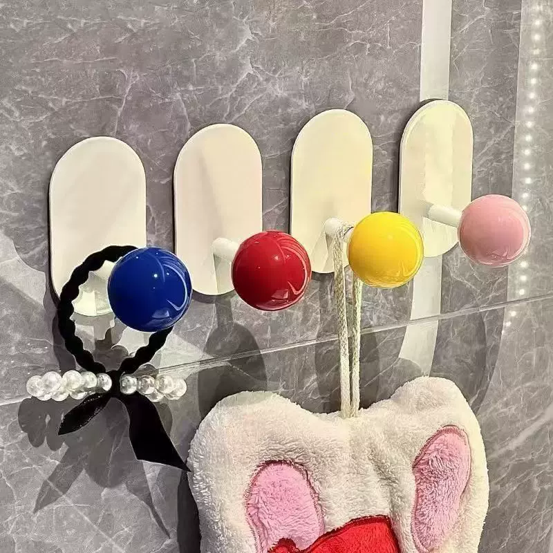 T0037 无痕挂衣钩多巴胺挂钩强力承重卫生间墙上创意毛巾门后粘钩