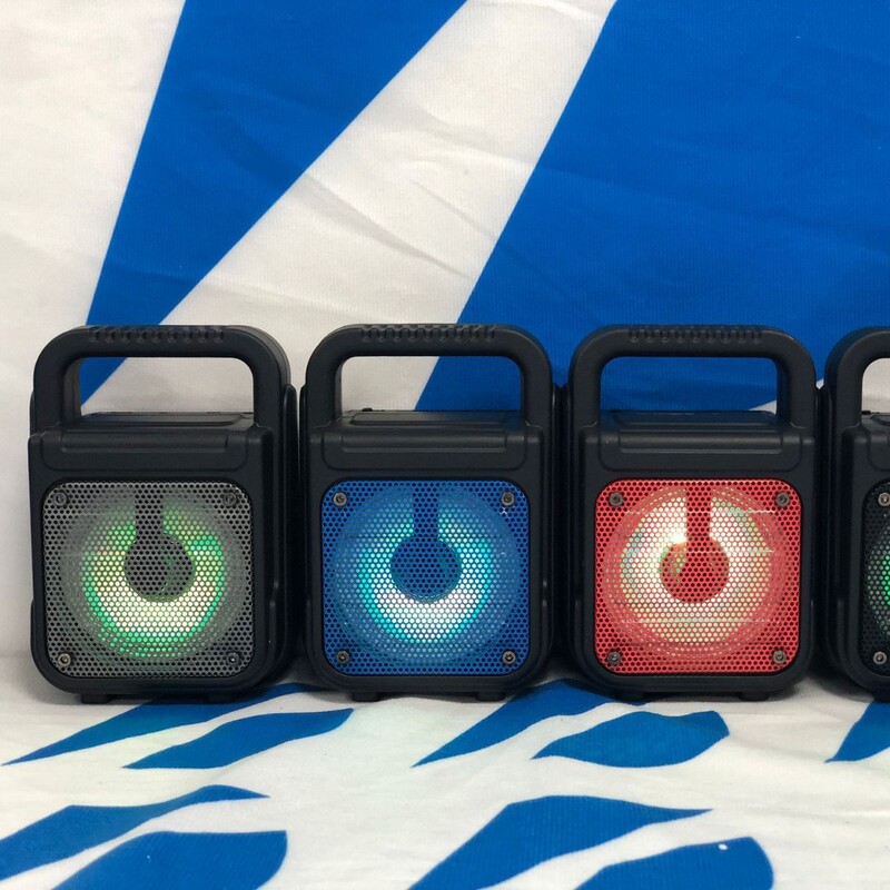 3inch New Gts-1362 Outdoor Portable Bluetooth Speaker Outdoor Portable Colorful Light Wireless Cross-Border Hot Sale