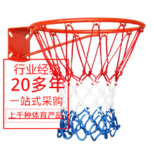 20年工厂制造比赛篮球网12扣蓝球网涤纶编织nba篮球网篮筐挂网子