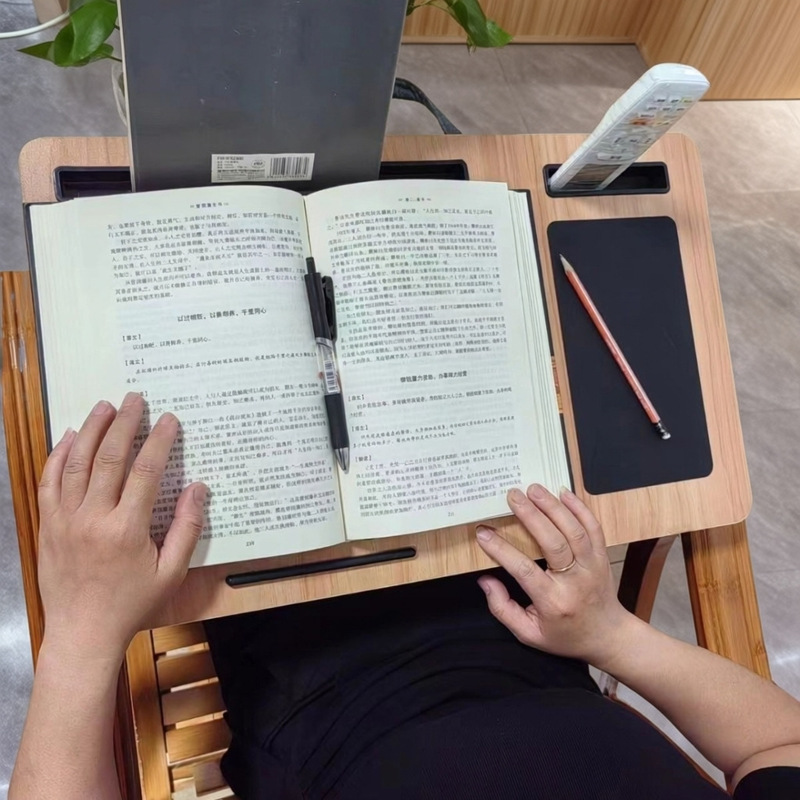 Laptop Table for Home Use, Lazy Person's Mdf Portable Lap Desk, Car Office Portable Bed Table Laptop Table for Home Use, Lazy Person's Mdf Portable Lap Desk, Car Office Portable Bed Table