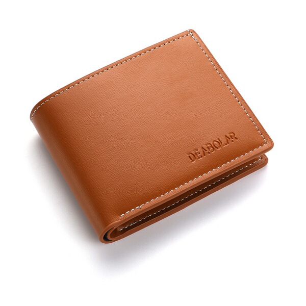 Light and thin men's wallet