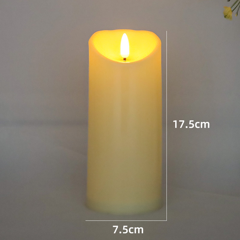 Venta directa de fábrica led luz de vela electrónica oscilante hotel KTV decoración luz de vela sin humo luz de ambiente de boda de cumpleaños