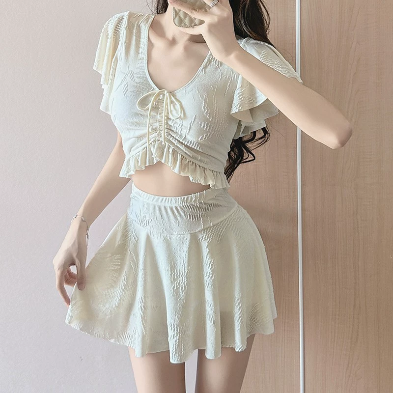 Раздельный купальник, униформа, sexy свежий набор