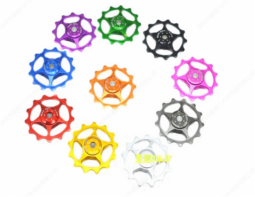 Неделя 8 неделя восемь 13 зубьев задняя Тяговая Трансмиссия направляющее колесо Peilin анод горный велосипед с ЧПУ