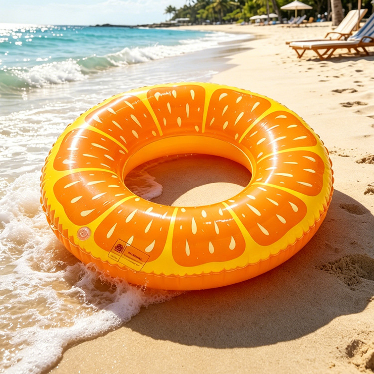 Anillo de natación infantil de plumas de mar para bebés de 3 a 6 años de edad para adultos engrosados inflables anillo infantil axillar fábrica al por mayor