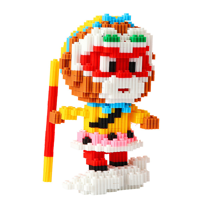 Manufacturers batch to carry forward the spelling box building blocks children's educational assembly toys compatible with Lego tandem tiny particles postage