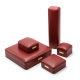 Leather Jewelry Box High-end Ring Box Necklace Box Pendant Box Bangle Box Bracelet Box Long Chain Box Portable